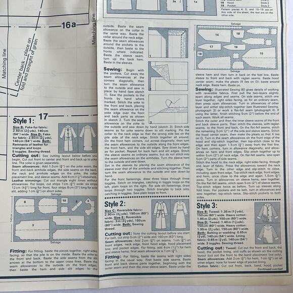 Vintage Designer Sewing Patterns Uncut Lot Of 3 Blouse Dress Jacket Skirt 70s - Picture 9 of 9